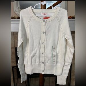 Cat & Jack Women's White Cardigan